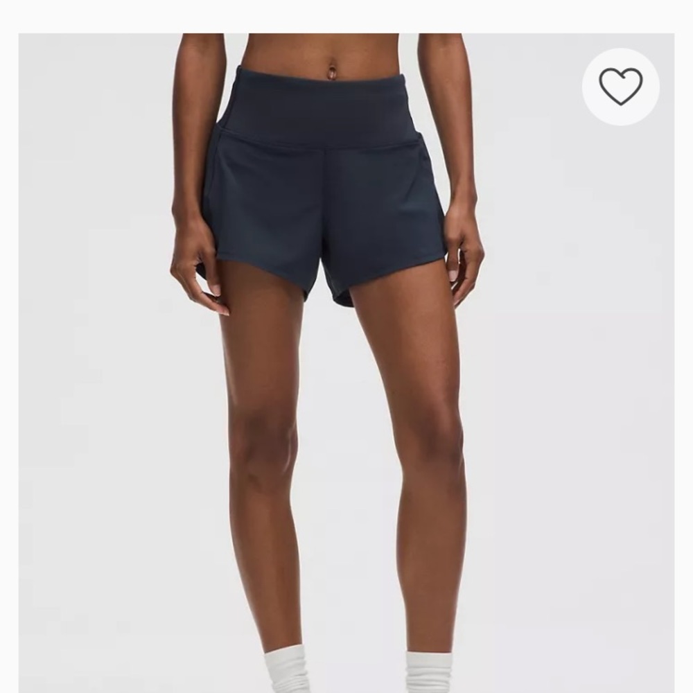 Lululemon speed up high rise shorts